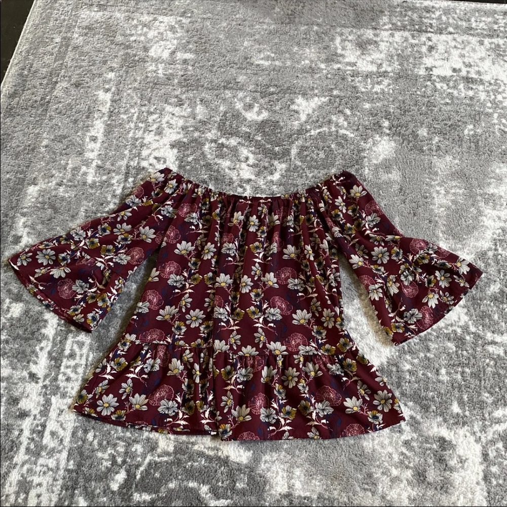 Off the shoulder top